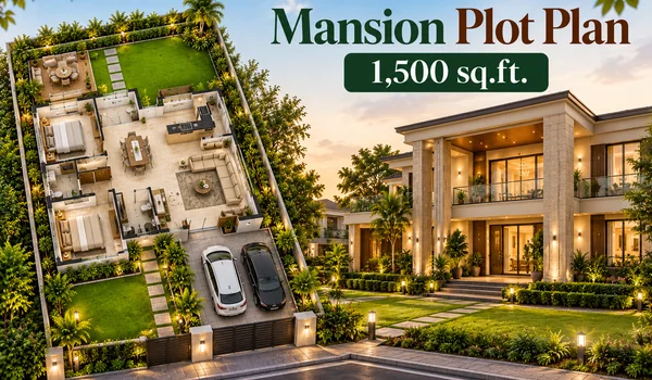 Godrej Elanor Mansion Plot Plan – 1,500 Sq.Ft. Godrej Elanor Mansion Plot plan layout – 1,500 sq.ft. premium plot
